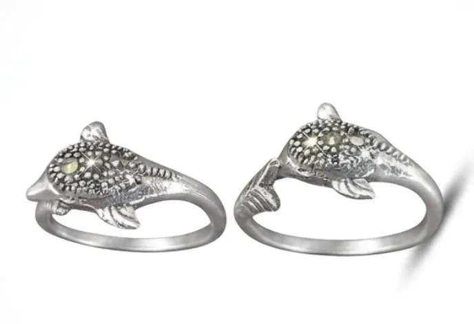 925 Sterling Silver Minji Floral Solitaire Bypass – Adjustable