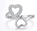 925 Silver Heart Minji