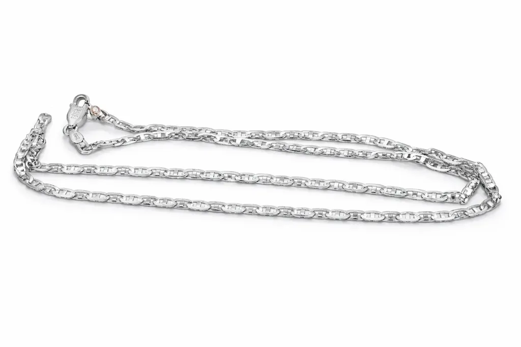 [PSS-AN-SL-902] 925 Sterling Silver Mariner Anklet