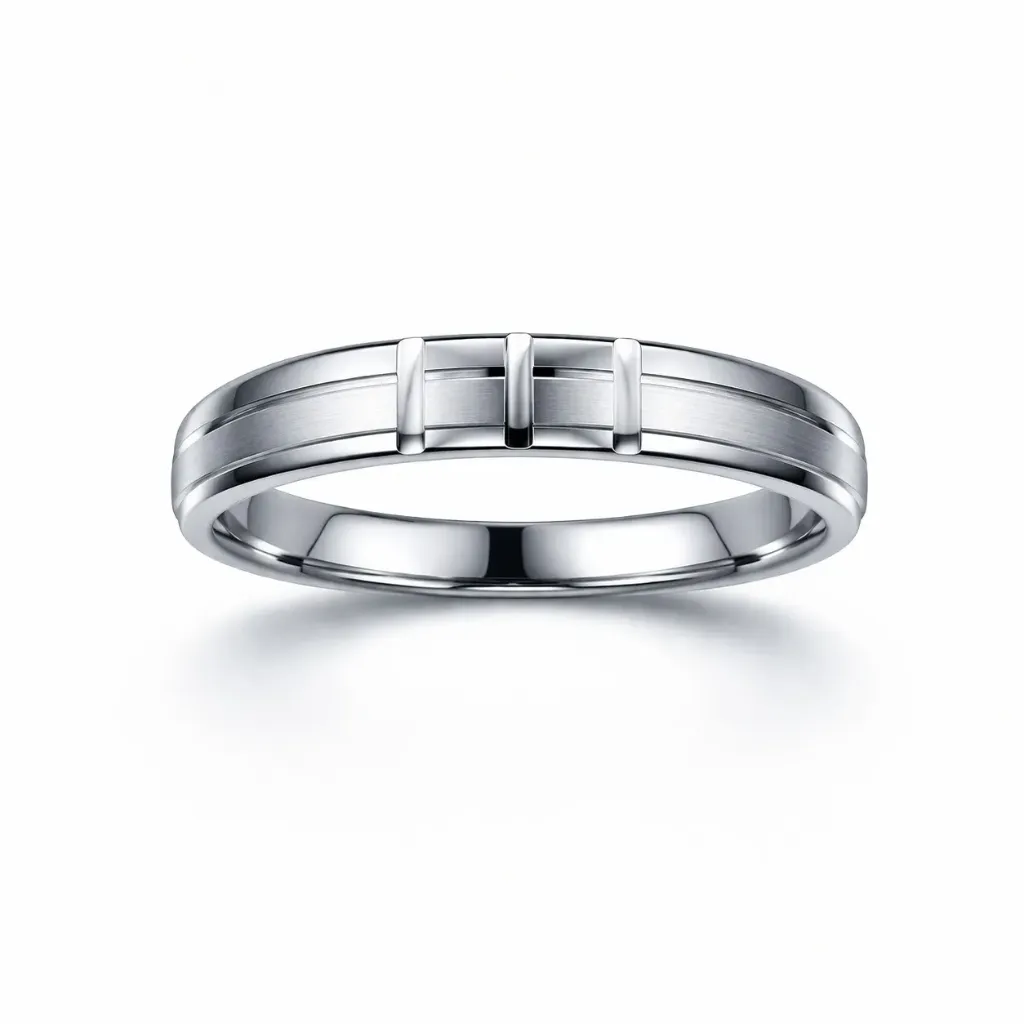 [PSS-R-1336] 925 Sterling Silver Minimalist Band