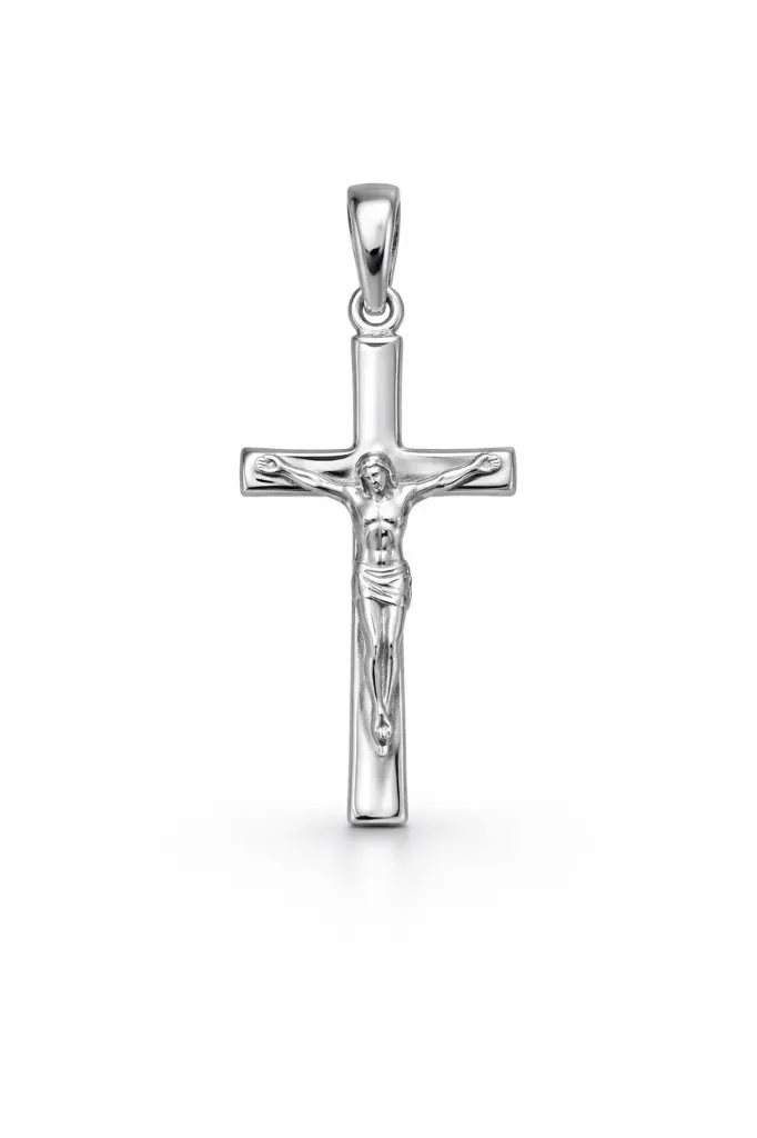 925 Silver Crucifix Pendant
