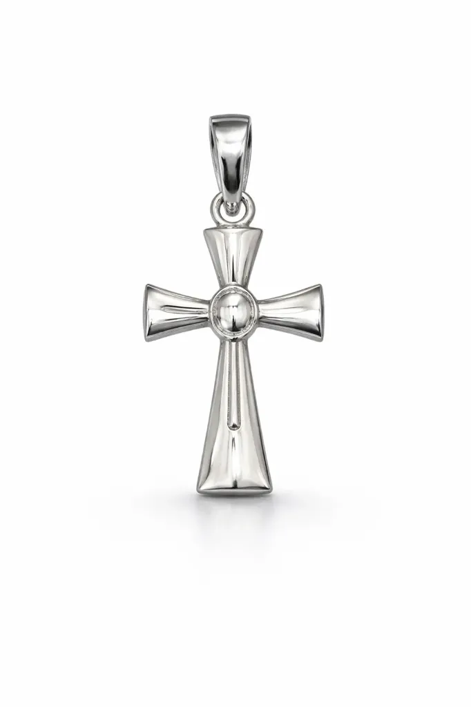 925 Silver Designer Cross Pendant