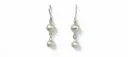 Minimalist Silver Ball Drop Earrings in 925 Sterling Silver