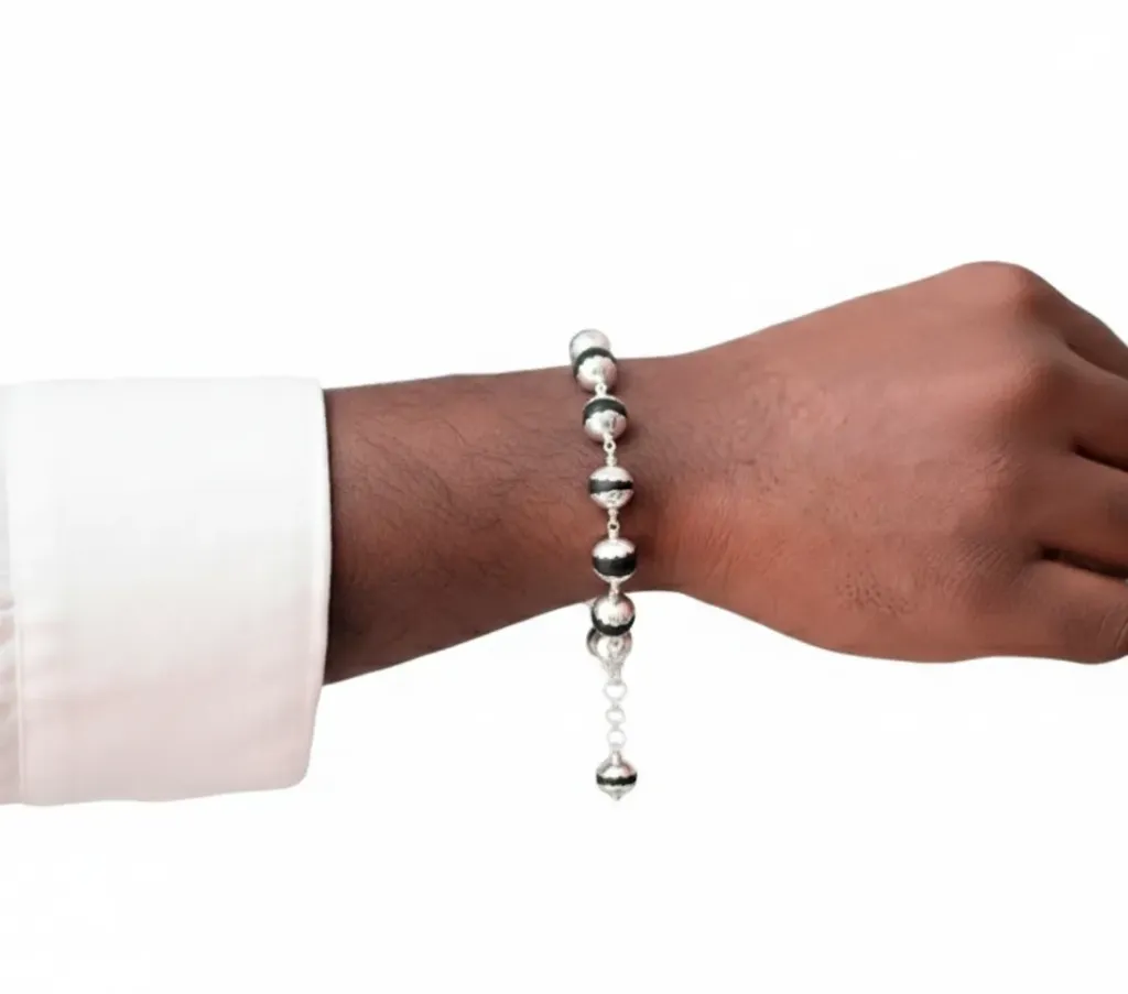 [KA-BR-SL1-6MM-806] Original Sliver karingali Bracelet (6mm)