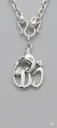 Divine Om Ganesha Silver Pendant