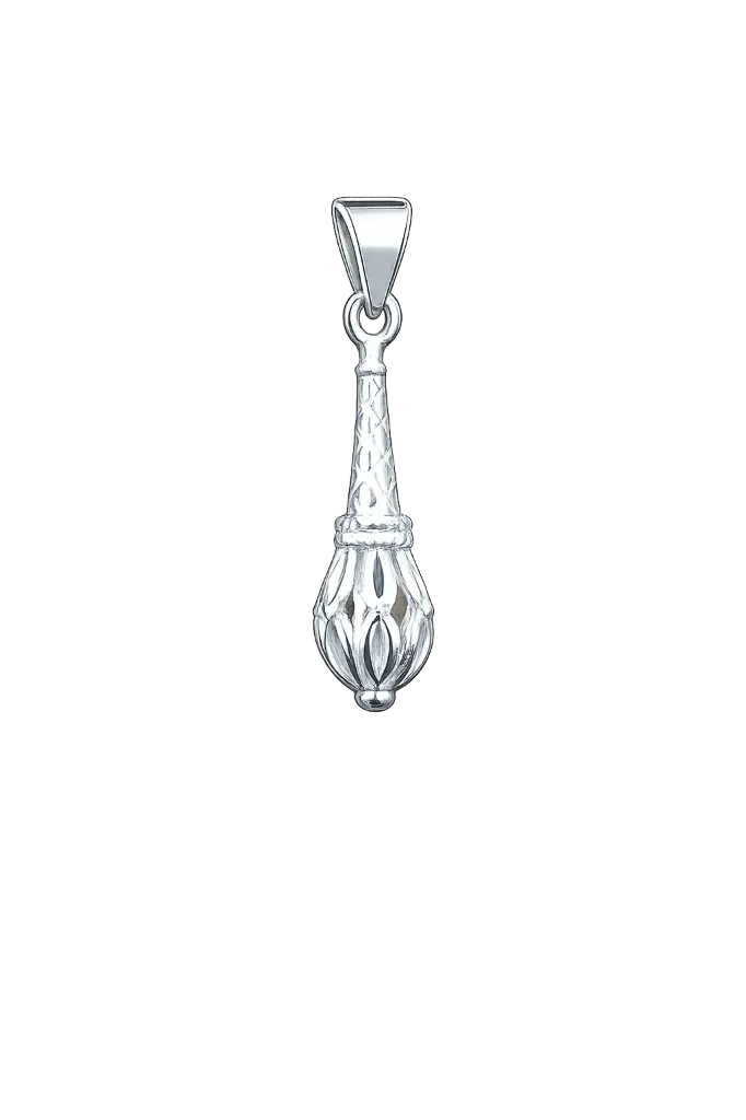 [PSS-PND-1203] Gada  Silver Pendant