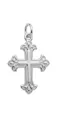 Silver Corinthian Cross Pendant